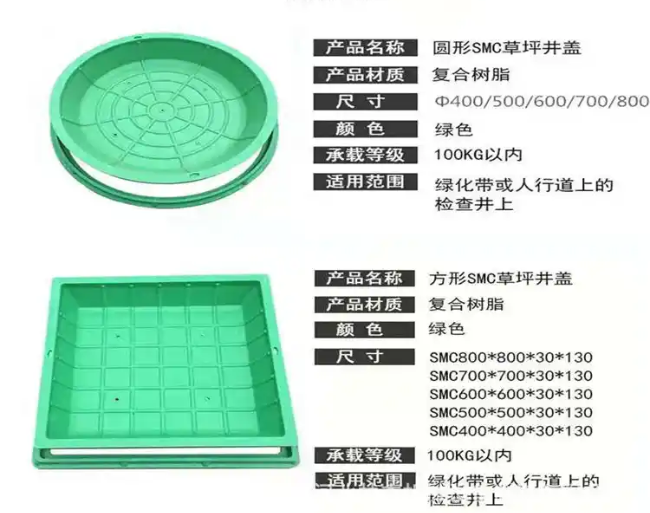 永修树脂复合种植井盖展示